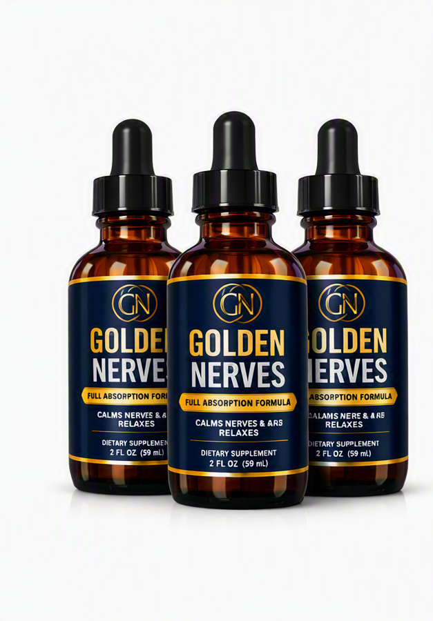 Golden Nerves daily calming nerve support drops