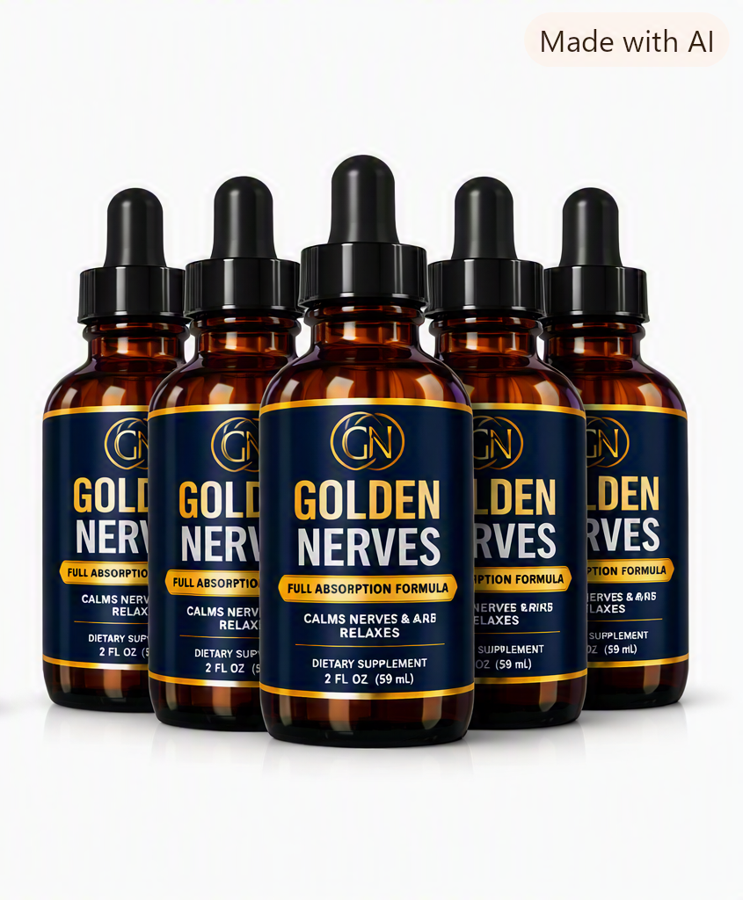 Golden Nerves calming support bottles