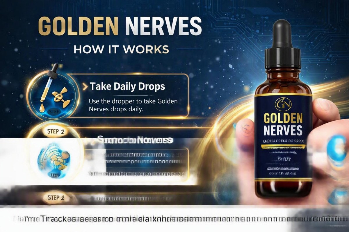 Golden Nerves daily drops routine overview